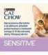 Purina Cat Chow Sensitive Gig with salmon and zucchini in sauce - Wet food for cats - 85 g