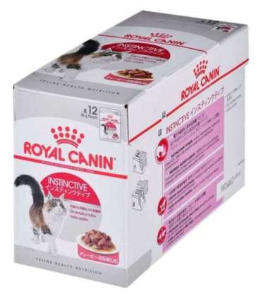ROYAL CANIN FHN Instinctive - wet pate food for adult cats - 12x 85g
