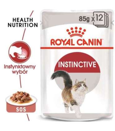 ROYAL CANIN FHN Instinctive - wet pate food for adult cats - 12x 85g