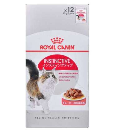 ROYAL CANIN FHN Instinctive - wet pate food for adult cats - 12x 85g