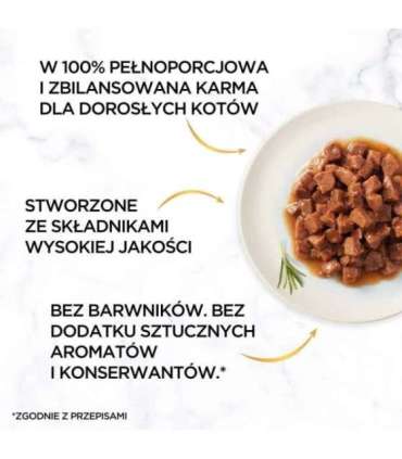 PURINA GOURMET GOLD Pieces in sauce Mix of 4 flavors - wet cat food - 96x85g