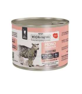 WIEJSKA ZAGRODA Lamb monoprotein wet cat food - 200g