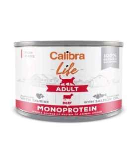 CALIBRA Cat Life Adult Beef - wet cat food - 200g