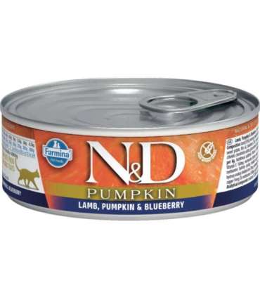Farmina N&D Cat Lamb & Pumpkin & Blueberry  70g
