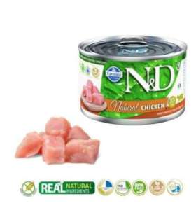 FARMINA N&D Cat Natural Chicken - wet cat food - 140 g