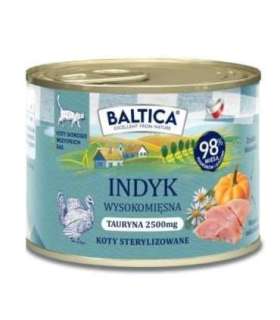 BALTICA SMAKI REGIONÓW Kot dorosły Indyk 185g 185g