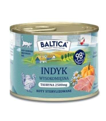 BALTICA SMAKI REGIONÓW Kot dorosły Indyk 185g 185g