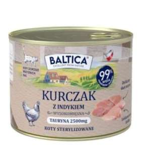 BALTICA SMAKI REGIONÓW Kot dorosły Kurczak z indykiem  185g