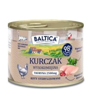 BALTICA SMAKI REGIONÓW Kot dorosły Kurczak 185g 185g