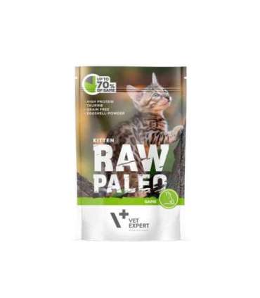 RAW PALEO Kitten Cat Venison - wet food for kittens - 100 g