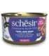 SCHESIR in cooking water Tuna with beef and rice - wet cat food - 85 g
