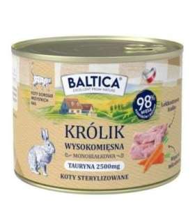 BALTICA SMAKI REGIONÓW Kot dorosły Królik  185g