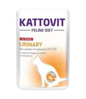 KATTOVIT Feline Diet Urinary Veal - wet cat food - 85g