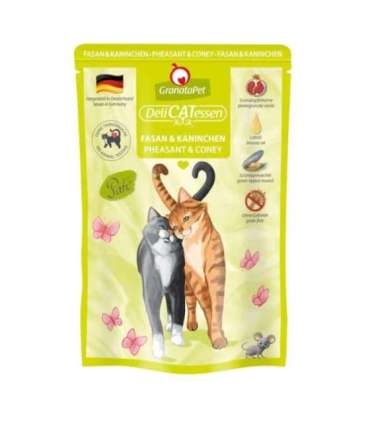 GRANATAPET DeliCATessen Pheasant and coney - wet cat food - 85g