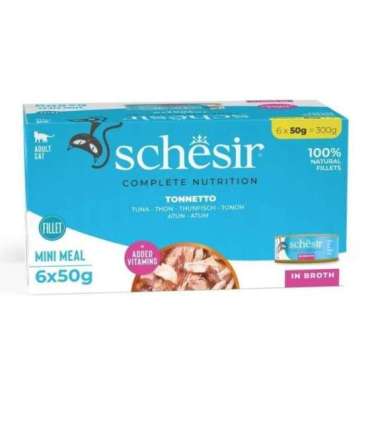 SCHESIR in cooking water Tuna - wet cat food - 6 x 50 g