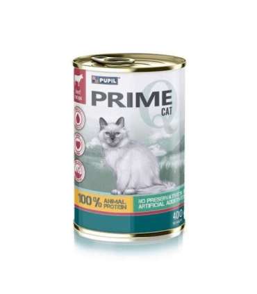 PUPIL Prime bogata w wołowinę z wątróbką 400 g