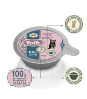 FOLK Kitten Delicate lamb dish - wet cat food - 85g