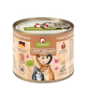 GRANATAPET DeliCATessen Turkey and pheasant - wet cat food - 200g