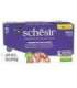 SCHESIR in jelly Tuna with beef  - wet cat food - 6 x 50 g