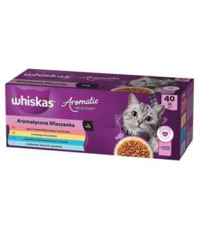 WHISKAS Aromatic selection Mix - wet cat food - 40x85g