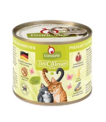GRANATAPET DeliCATessen Pheasant and coney - wet cat food - 200g