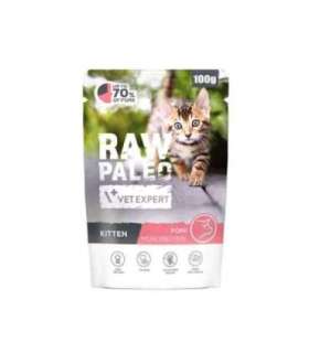 VETEXPERT Raw Paleo Kitten Pork - wet cat food - 100g