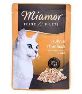 Miamor cats moist food Chicken with tuna 100 g