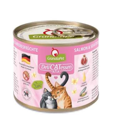 GRANATAPET DeliCATessen salmon and seafood - wet cat food - 200g