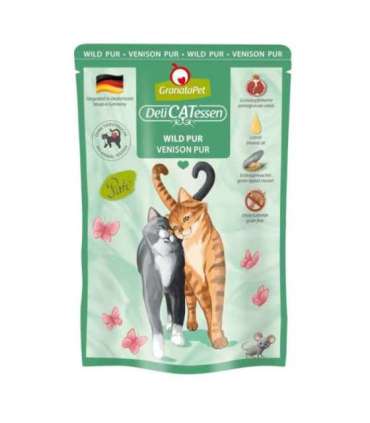 GRANATAPET DeliCATessen Venison - wet cat food - 85g