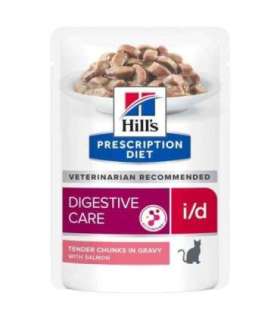 HILL"S Prescription Diet Digestive Care i/d Feline with salmon - wet cat food - 85g