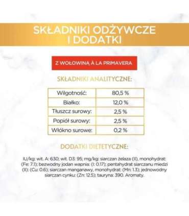 GOURMET A la Carte Chicken, Trout, Beef, and Fish - wet cat food - 4 x 85 g