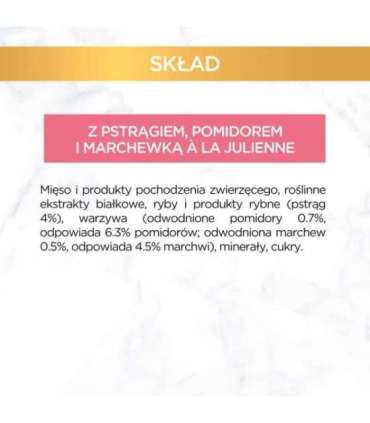 GOURMET A la Carte Chicken, Trout, Beef, and Fish - wet cat food - 4 x 85 g