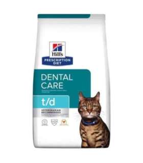 HILL'S PRESCRIPTION DIET Feline t/d Dry cat food Chicken 1,5 kg