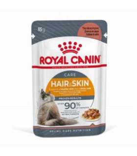 ROYAL CANIN Hair & Skin Care - wet cat food - 12x85g