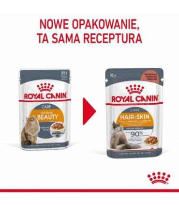 ROYAL CANIN Hair & Skin Care - wet cat food - 12x85g