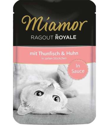 Miamor Royal ragout in sauce Tuna and chicken