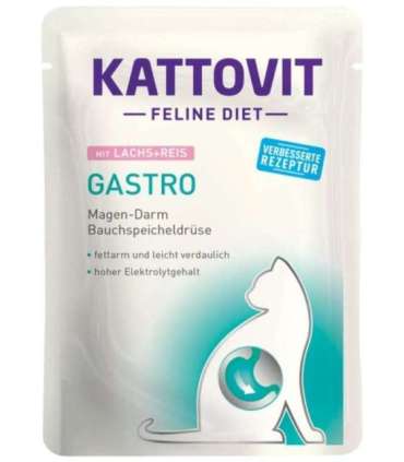 KATTOVIT Feline Diet Gastro - wet cat food - 12 x 85g
