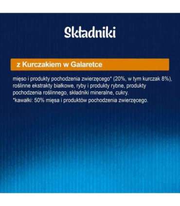 Felix Fanstastic Junior - wet cat food - 85 g