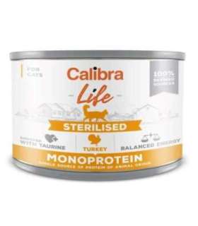 CALIBRA Cat Life Sterilised Turkey - wet cat food - 200g