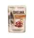 SHELMA Rich in chicken, turkey, beef and duck - wet cat food - 4x85g