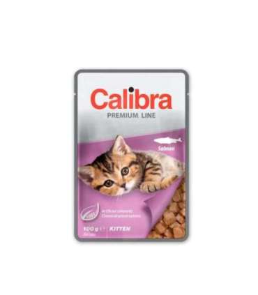 CALIBRA Cat Premium Kitten Salmon - wet cat food - 100g