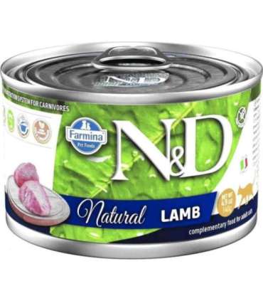 FARMINA N&D Cat Natural Lamb- wet cat food - 140 g