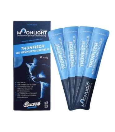 MOONLIGHT Dinner Tuna with mussel - cat treats - 4x15g