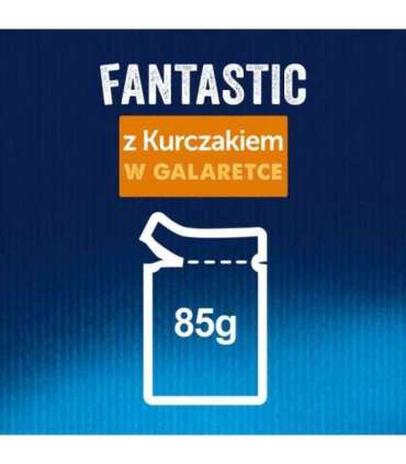 FELIX Fantastic with chicken in jelly - wet cat food - 85g