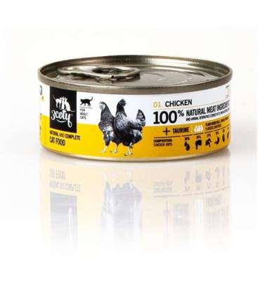 3COTY Chicken - wet cat food - 80g