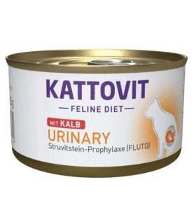 KATTOVIT Feline Diet Urinary Veal - wet cat food - 85g