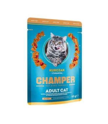 CHAMPER Chicken with cranberries - wet cat food - 85g