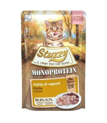 STUZZY Monoprotein Kitten Chicken - wet food for kittens - 85g