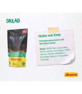 JOSERA Multipack - chicken, duck, salmon - 6x70 g