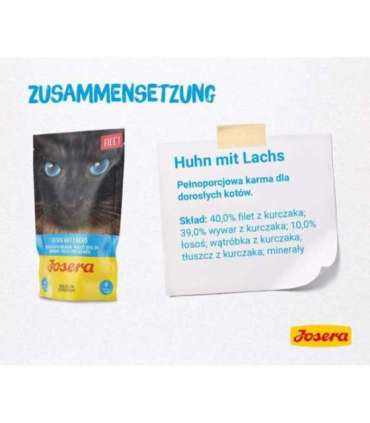 JOSERA Multipack - chicken, duck, salmon - 6x70 g